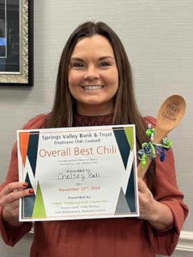 Chelsey Bell - Chili Winner